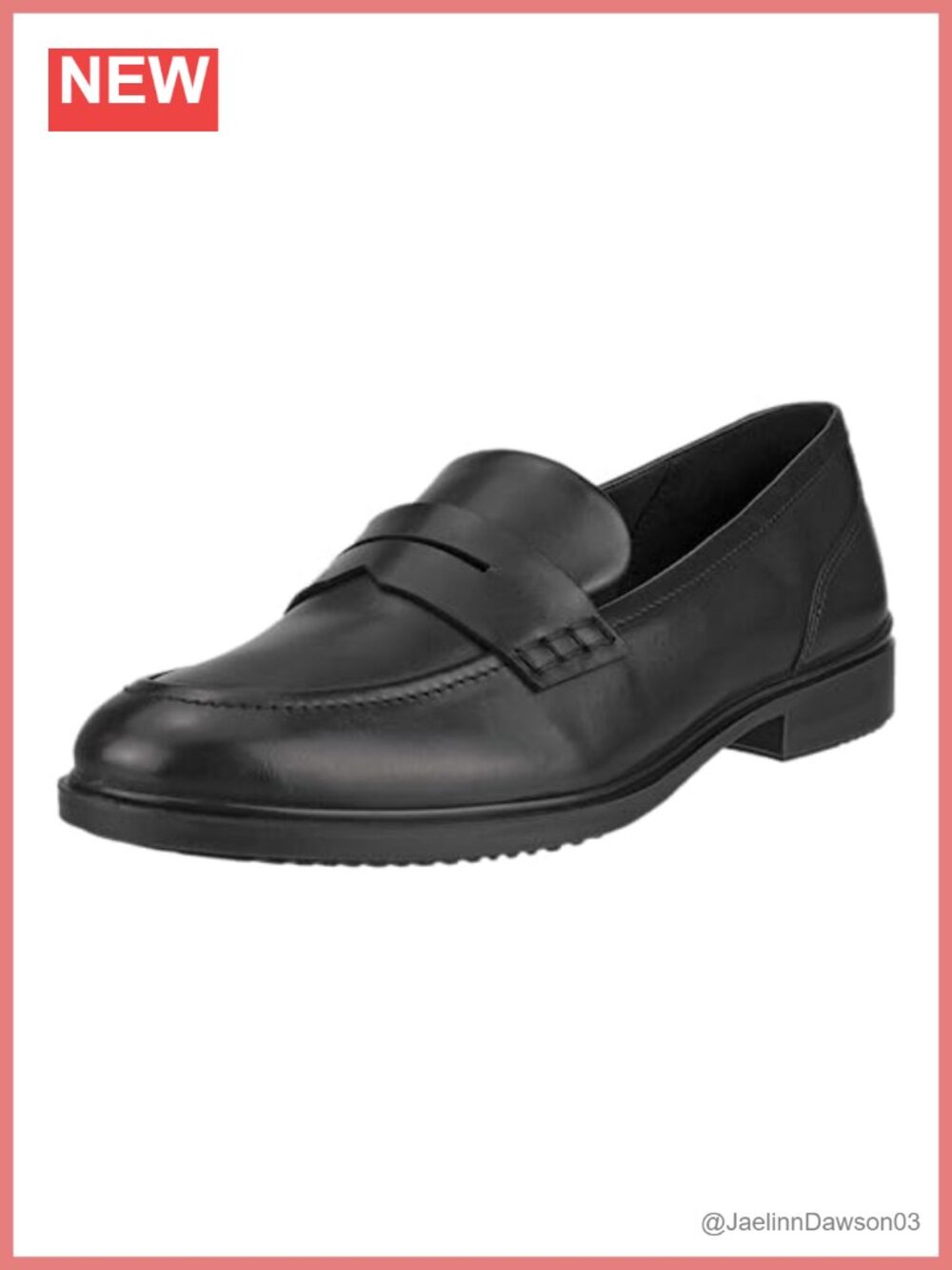 ECCO Penny Loafers Classic Formal Leather Dress Shoes for Women